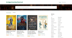 Desktop Screenshot of bridgechamberfestival.org